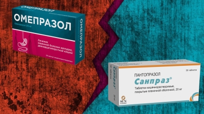 Сравнение препаратов Омепразол и Санпраз. Что лучше выбрать при проблемах с желудком